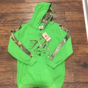 Boy’s Green and Camo Legendary Whitetail hoodie